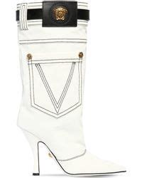 versace bangkok|versace denim boots.